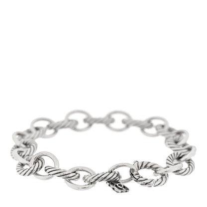 David Yurman Sterling Silver 10mm Medium Oval Link Bracelet 2 of 3