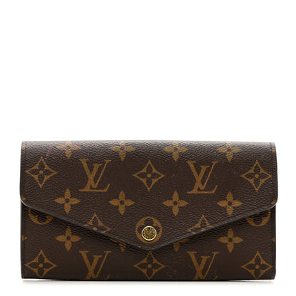 Louis Vuitton Monogram Sarah Wallet NM Coquelicot 1 of 8
