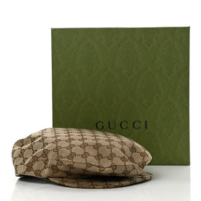 Gucci Monogram Flat Cap M Beige 10 of 10