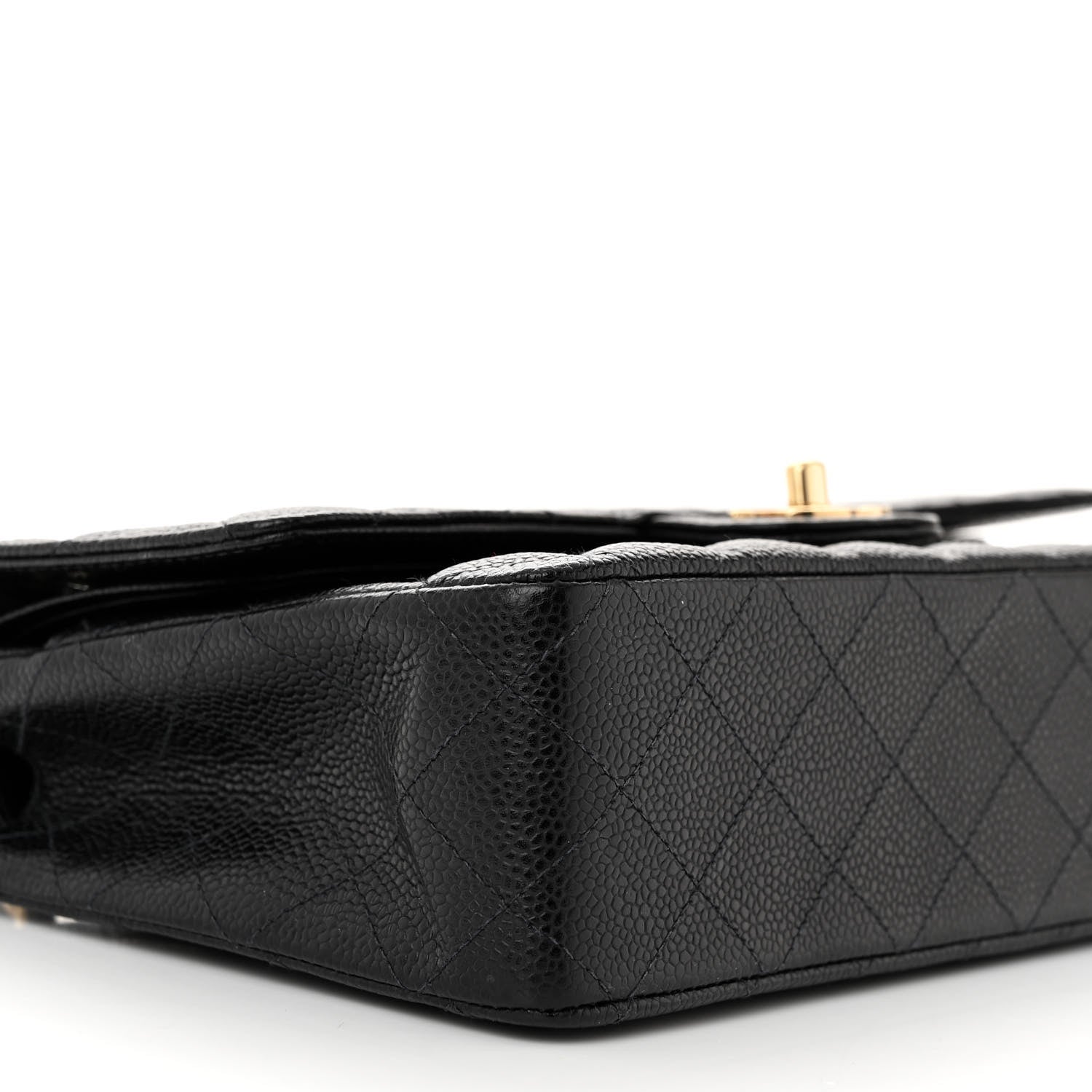 Chanel Caviar Quilted Medium Double Flap Black 9 of 11