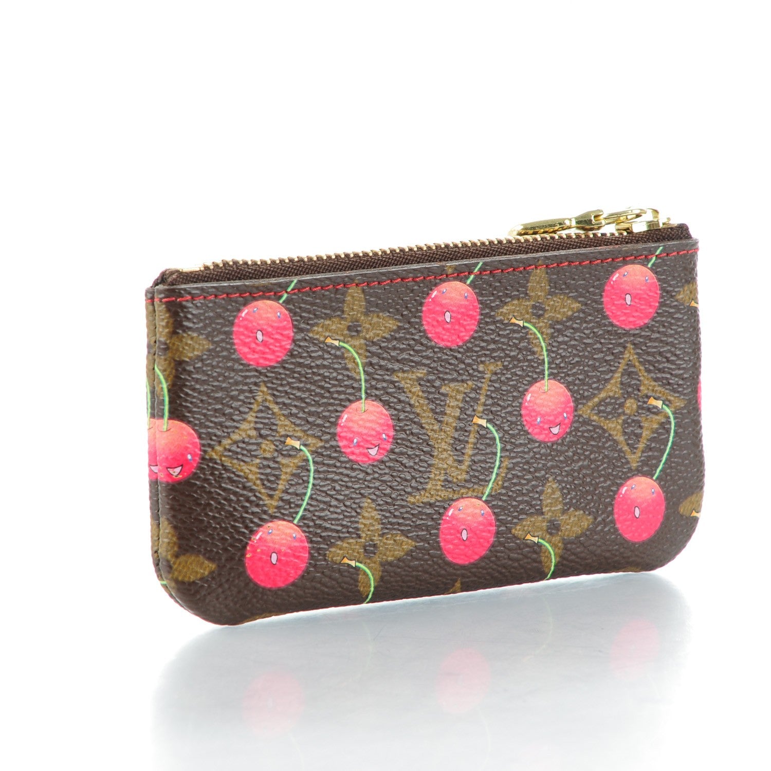 Louis Vuitton Monogram Cerises Key Pouch 3 of 7