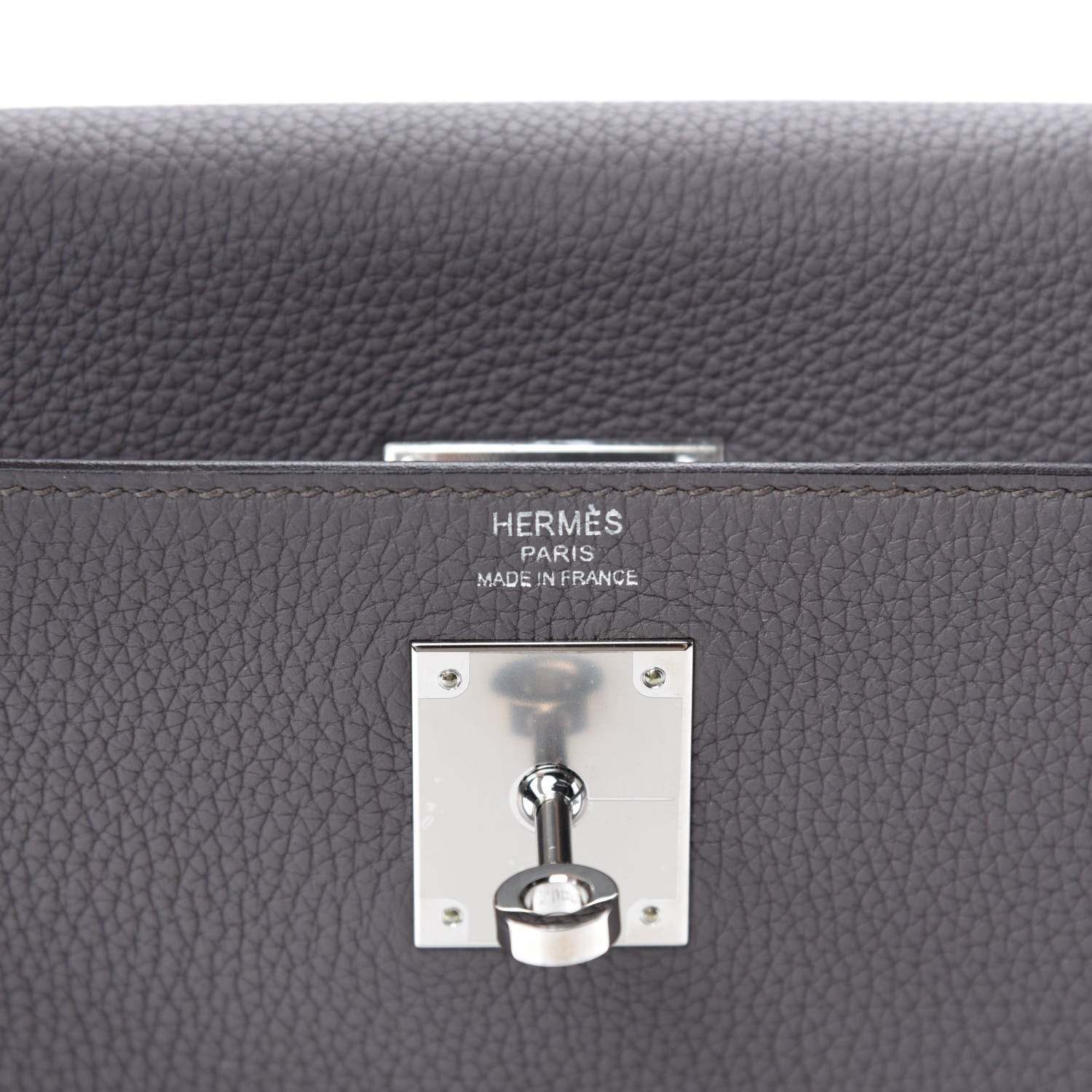 Hermes Togo Kelly Retourne 28 Etain 8 of 11