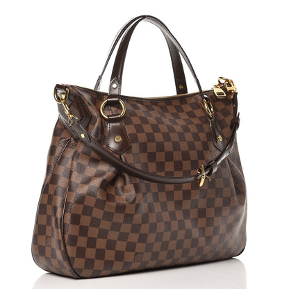 Louis Vuitton Damier Ebene Evora MM 4 of 8