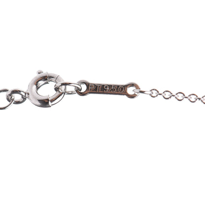 Tiffany Platinum Diamond .17ct Elsa Peretti Diamonds by the Yard Pendant Necklace 5 of 6