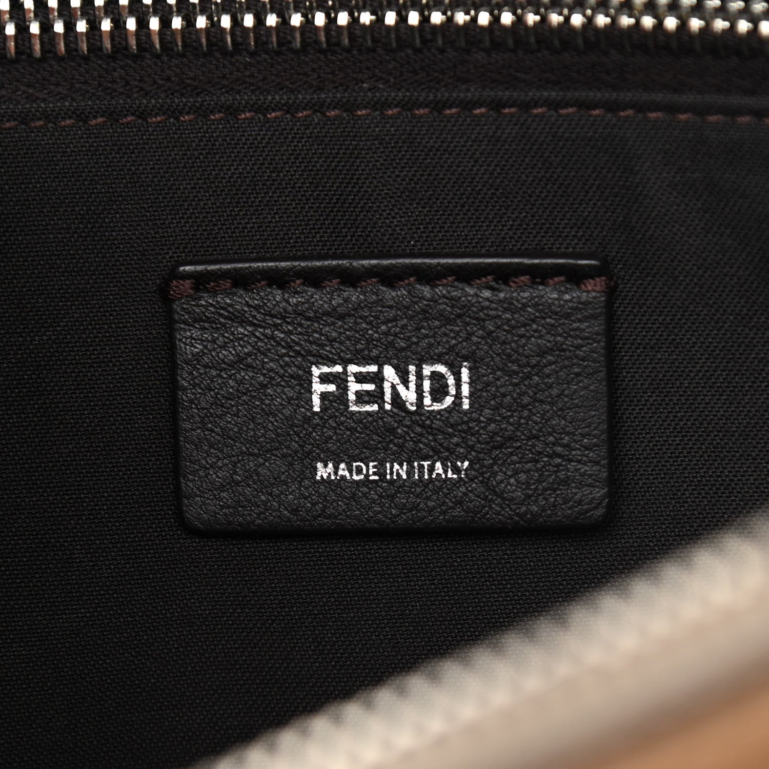 Fendi Vitello Dolce 4 Color Medium By The Way Boston Bag Sand Grano Multicolor 7 of 11