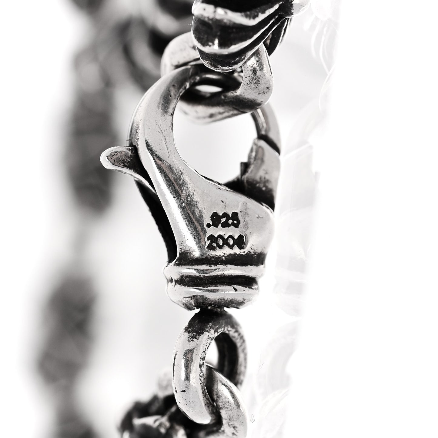 Sterling Silver Maltese Cross Bracelet