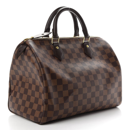 Louis Vuitton Damier Ebene Speedy 30 3 of 8