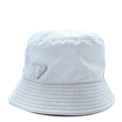 Prada Re-Nylon Metal Triangle Logo Womens Bucket Hat Astrale 1 of 9