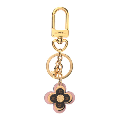 Louis Vuitton Monogram Blooming Flowers BB Bag Charm Key Holder Pink 1 of 3