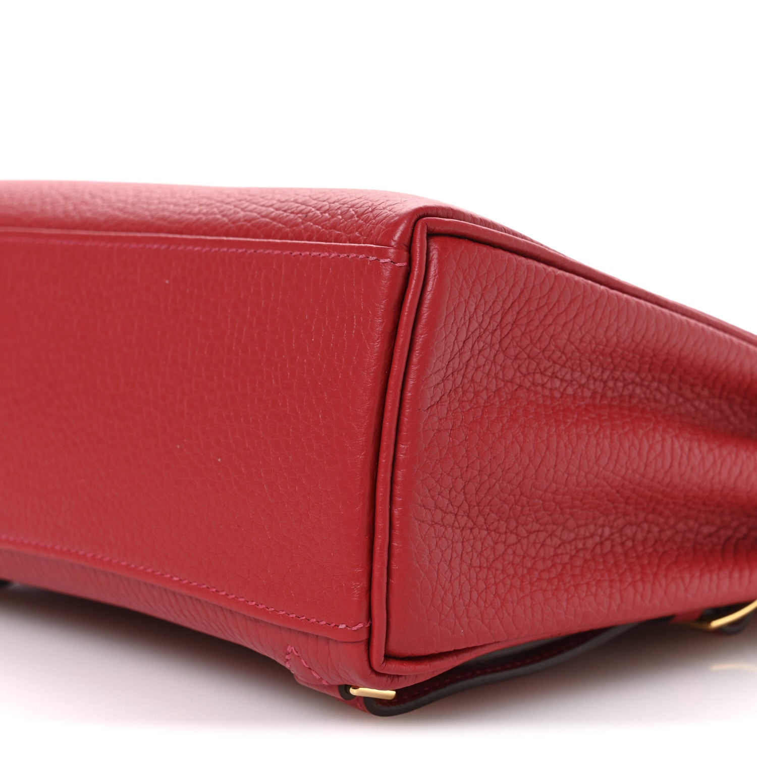 Hermes Taurillon Clemence Kelly Ado Backpack Rouge Casaque 10 of 11