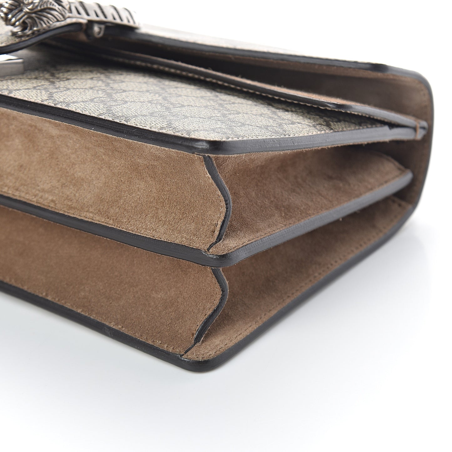 GG Supreme Monogram Small Dionysus Shoulder Bag Taupe