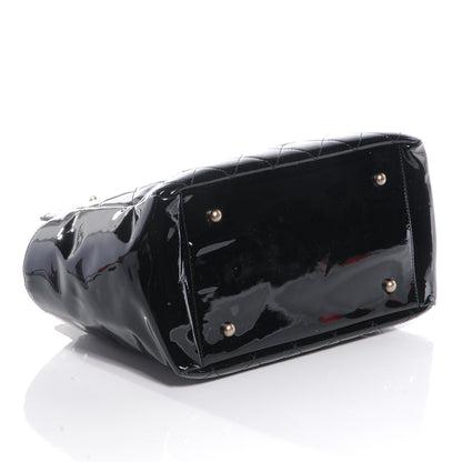 Chanel Patent Petit Timeless Shopping Tote PTT Black 5 of 9