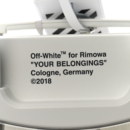 Off-White X RIMOWA Polycarbonate Luggage Transparent 7 of 13