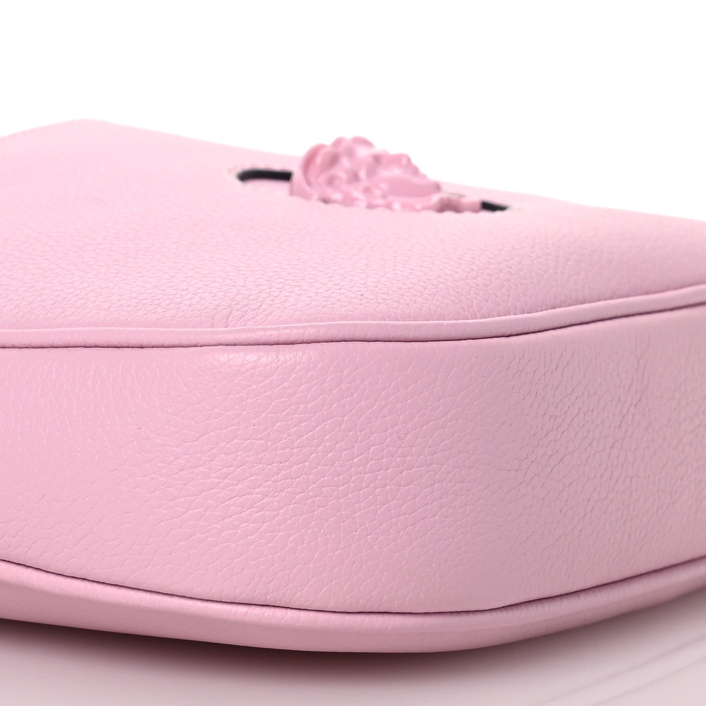 Calfskin La Medusa Small Hobo Crossbody Pink