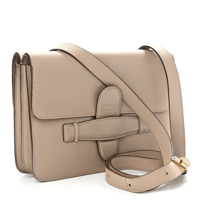 Celine Baby Grained Calfskin Medium Symmetrical Bag Taupe 3 of 14