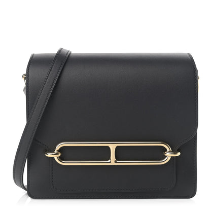 Hermes Evergrain Mini Sac Roulis Black 1 of 14