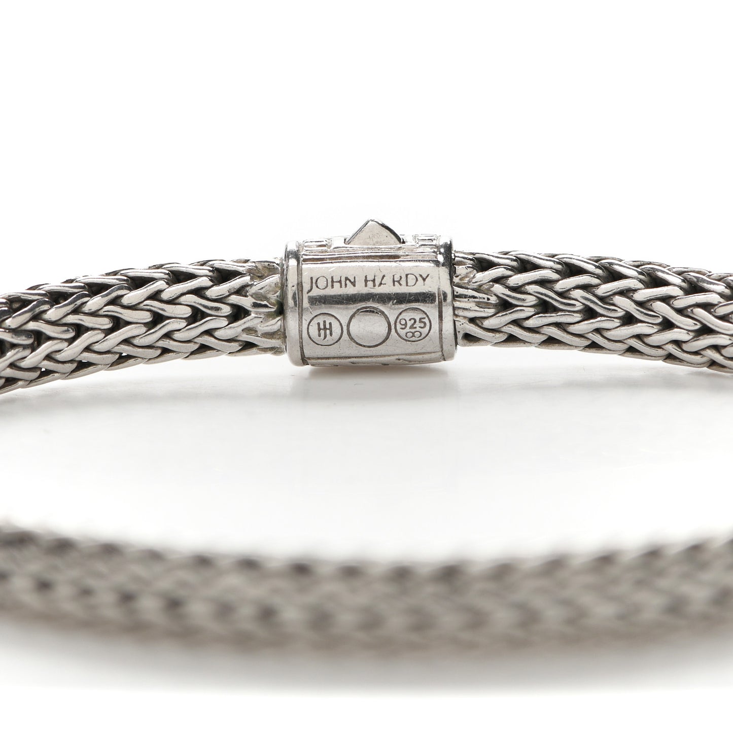 Sterling Silver Red Sapphire 5mm Classic Chain Lava Bracelet