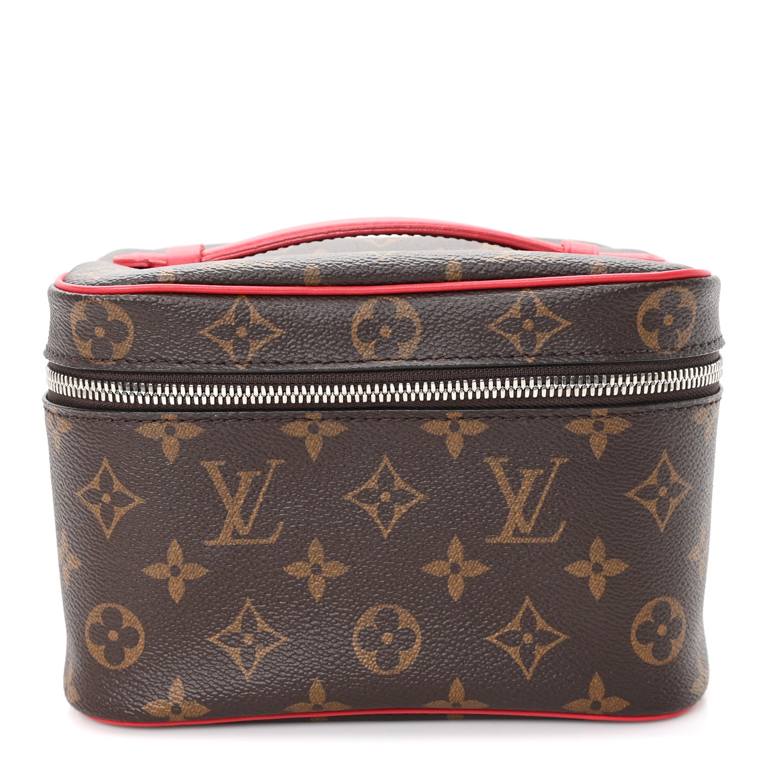 Louis Vuitton Monogram Macassar Nice Mini Rouge 1 of 7