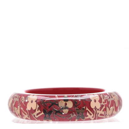 Louis Vuitton Resin Swarovski Medium Inclusion Bracelet GM Pomme D'Amour 1 of 3