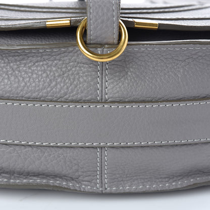 Chloe Calfskin Medium Marcie Round Crossbody Bag Cashmere Grey 18 of 22