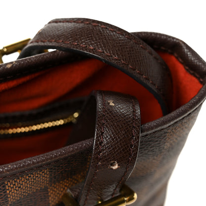 Louis Vuitton Damier Ebene Marais Bucket 23 14 of 15