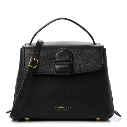 Burberry Derby Calfskin House Check Small Camberley Black 1 of 10