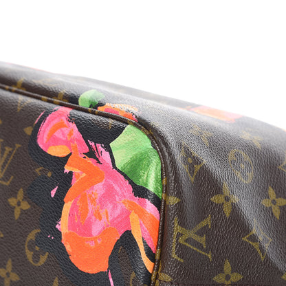 Louis Vuitton Monogram Roses Neverfull MM 17 of 21