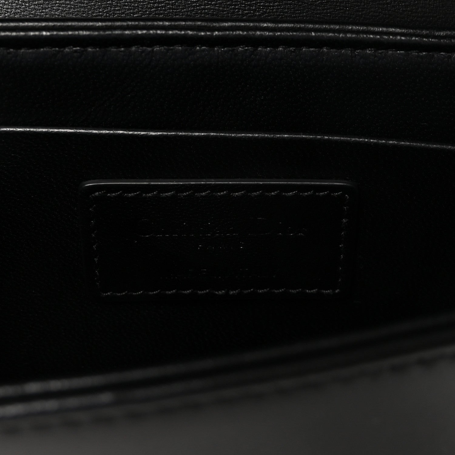 Christian Dior Lambskin Maxi Cannage Small 30 Montaigne Chain Top Handle Bag Black 6 of 10