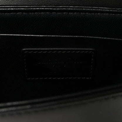 Christian Dior Lambskin Maxi Cannage Small 30 Montaigne Chain Top Handle Bag Black 6 of 10