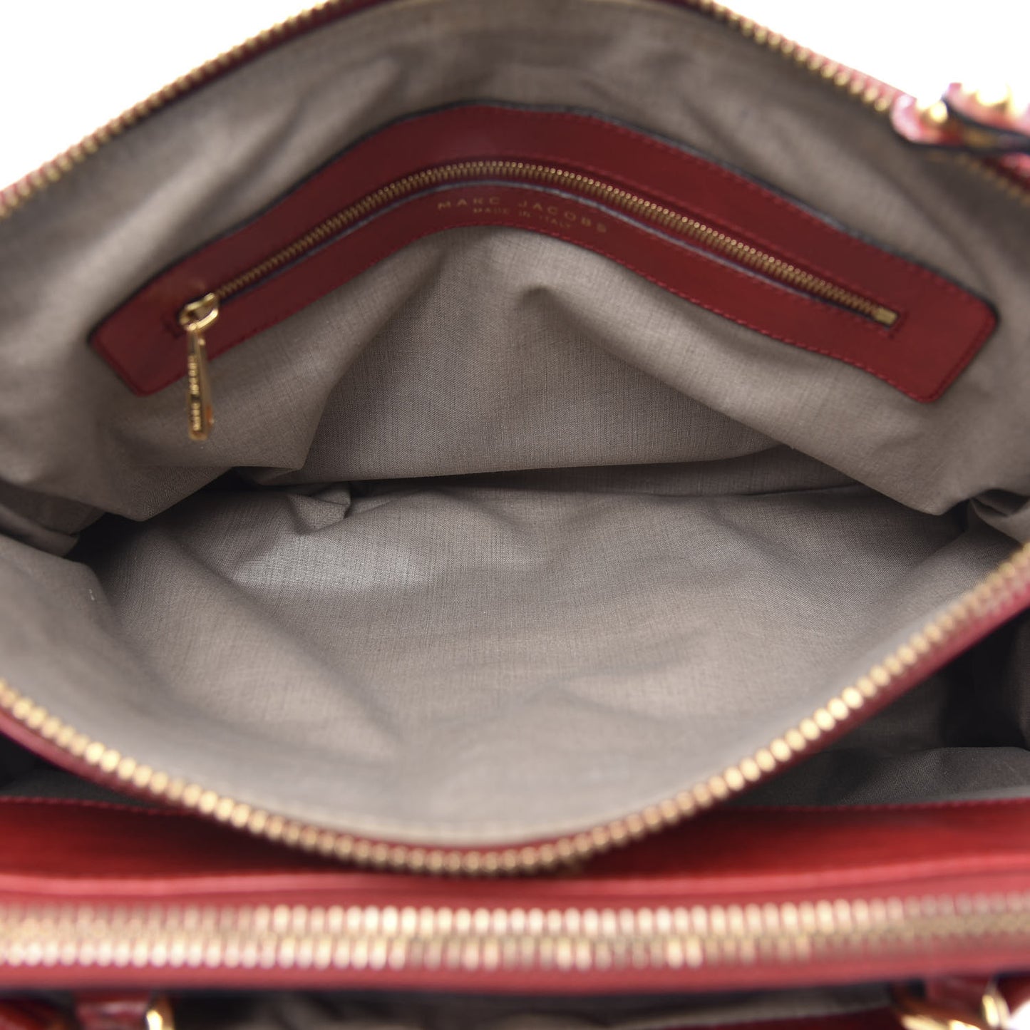 Calfskin Ines Tote Bordeaux