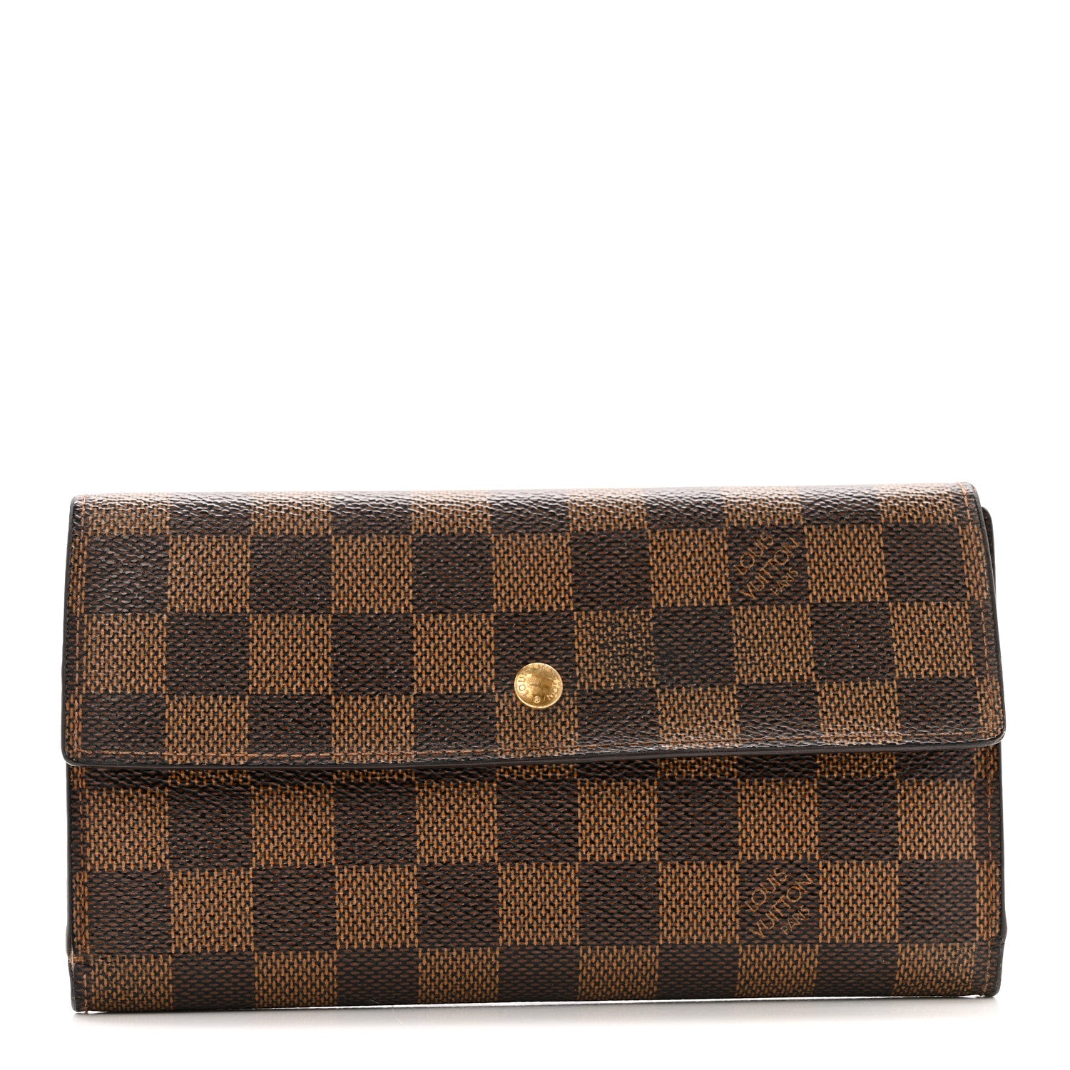Louis Vuitton Damier Ebene Sarah Wallet 1 of 11