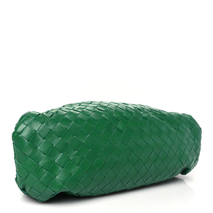 Bottega Veneta Nappa Maxi Intrecciato The Pouch Oversized Clutch Racing Green 4 of 10