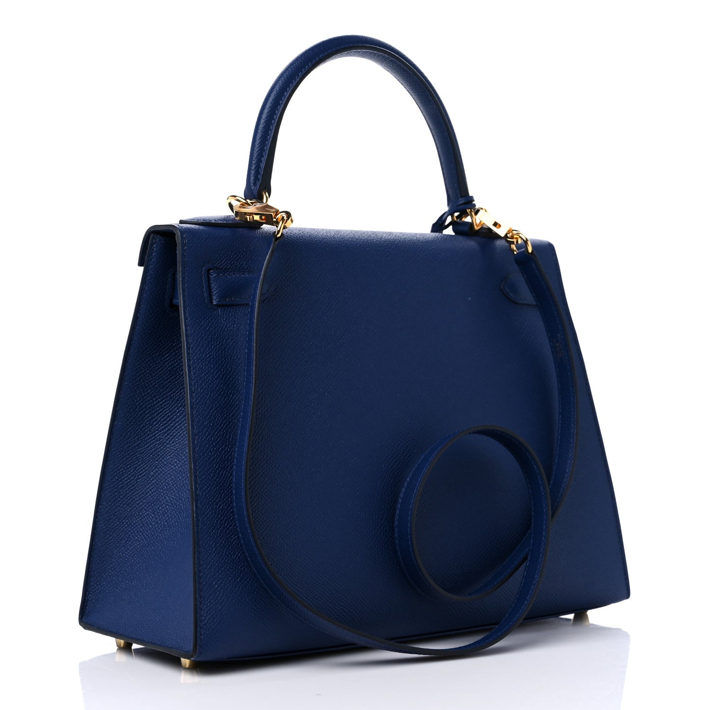 Epsom Kelly Sellier 28 Bleu Saphir