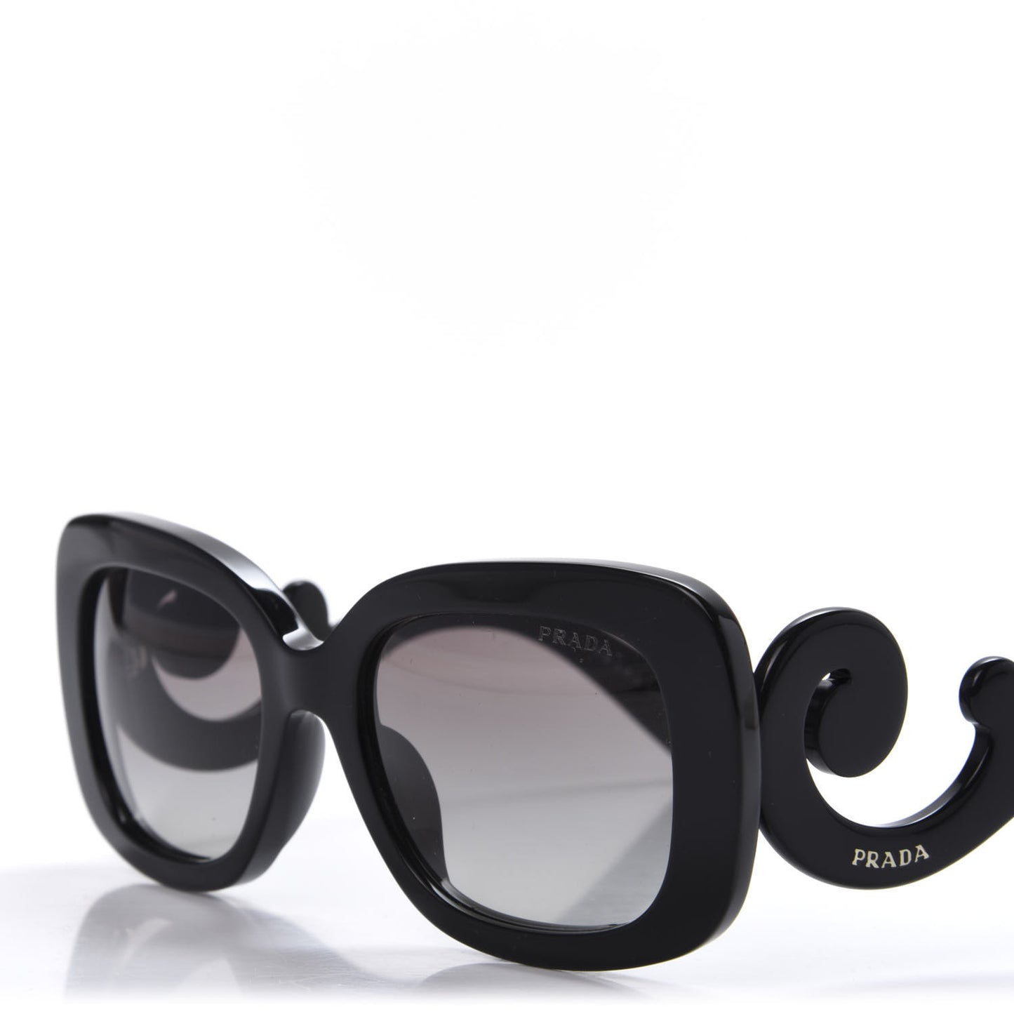 Acetate Baroque Sunglasses SPR 27O Black