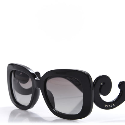 Prada Acetate Baroque Sunglasses SPR 27O Black 7 of 8