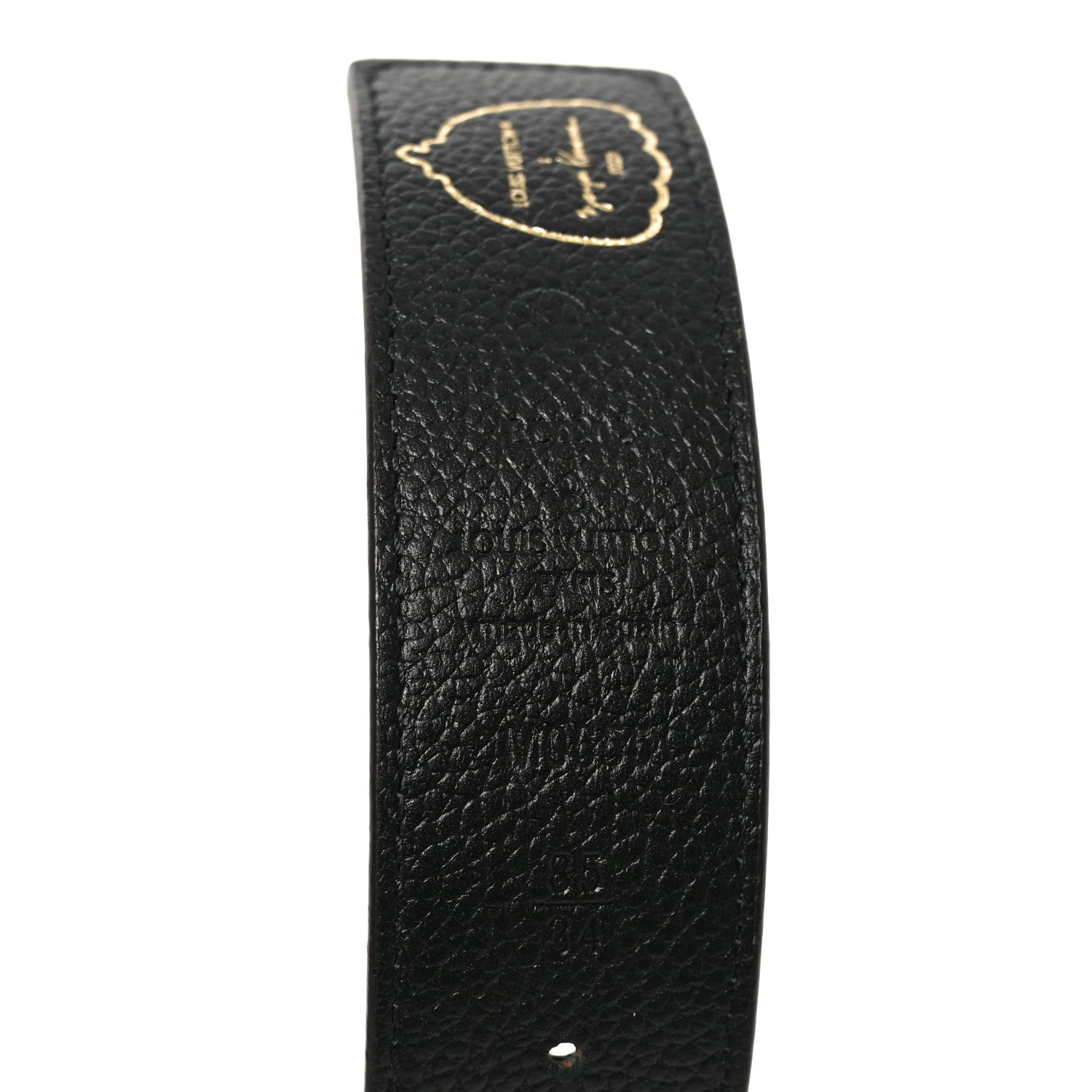 Louis Vuitton X YK Monogram Dots 30mm LV  Reversible Belt 85 34 Multicolor 6 of 6