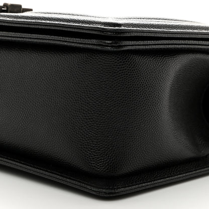 Chanel Caviar Quilted Medium Boy Flap Black 10 of 11