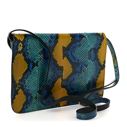 Gucci Snakeskin Bright Bit Animalier Medium Shoulder Bag Multicolor 3 of 13
