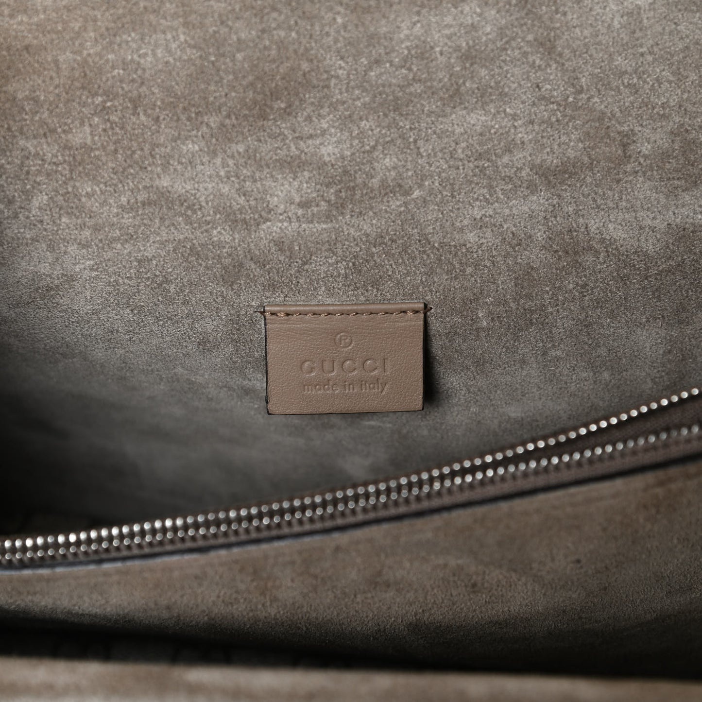 GG Supreme Monogram Small Dionysus Shoulder Bag Taupe