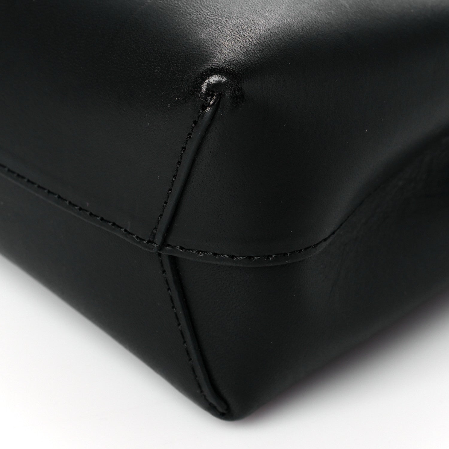 Mansur Gavriel Calfskin Mini Mini Lady Bag Black Flamma 10 of 12