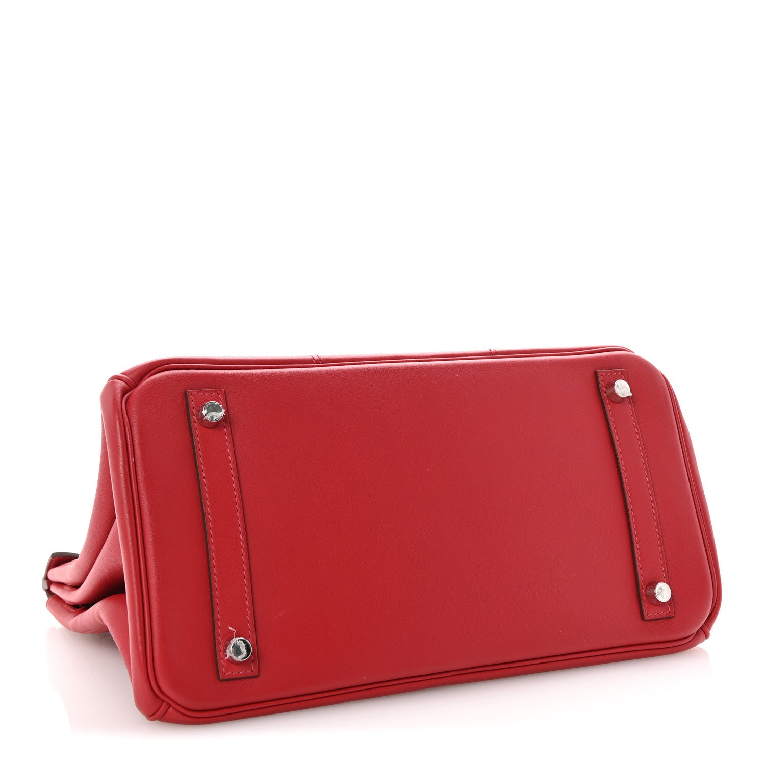 Hermes Swift Epsom Tressage Birkin 30 Rouge Piment Rouge De Coeur Rouge H 4 of 10