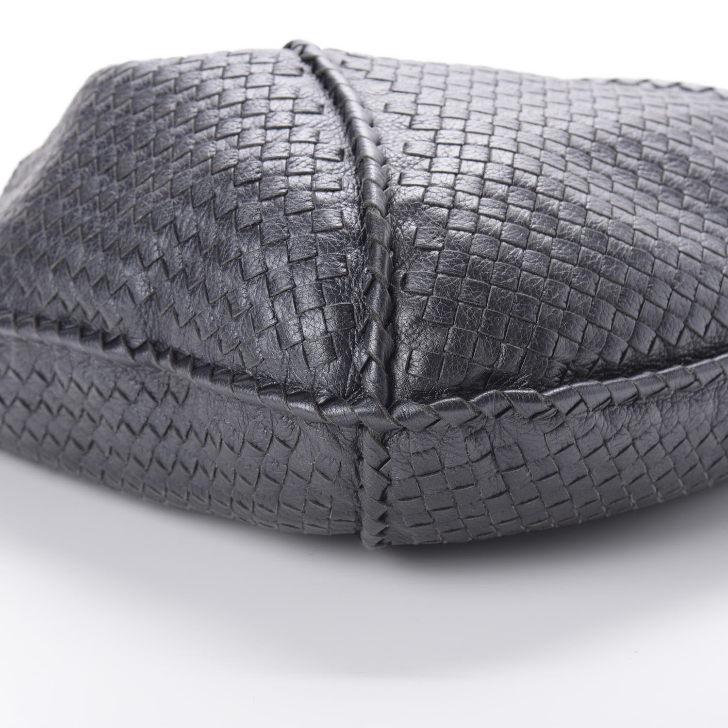 Bottega Veneta Cervo Intrecciato Large Simple Hobo Gunmetal 6 of 9