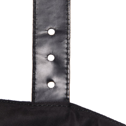 Prada Tessuto Nylon Messenger Bag Black 10 of 10