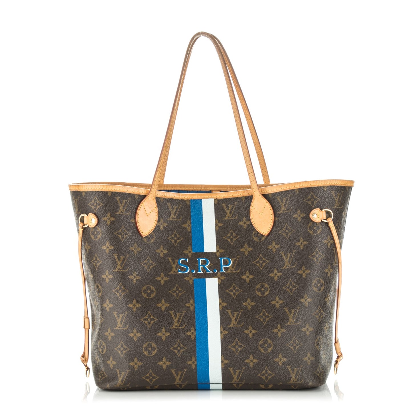 Monogram My LV Heritage Neverfull MM Blue de France Gris