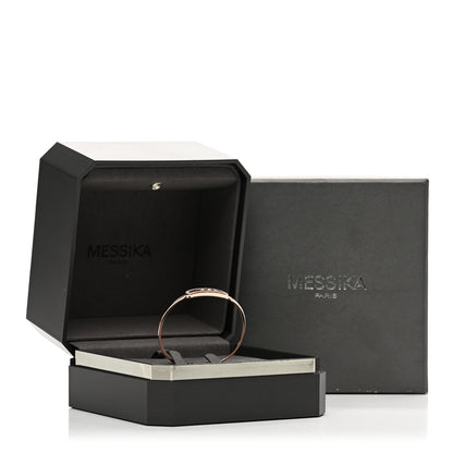 Messika 18K Rose Gold Diamond Move Classic Pave Thin Bracelet 4 of 4