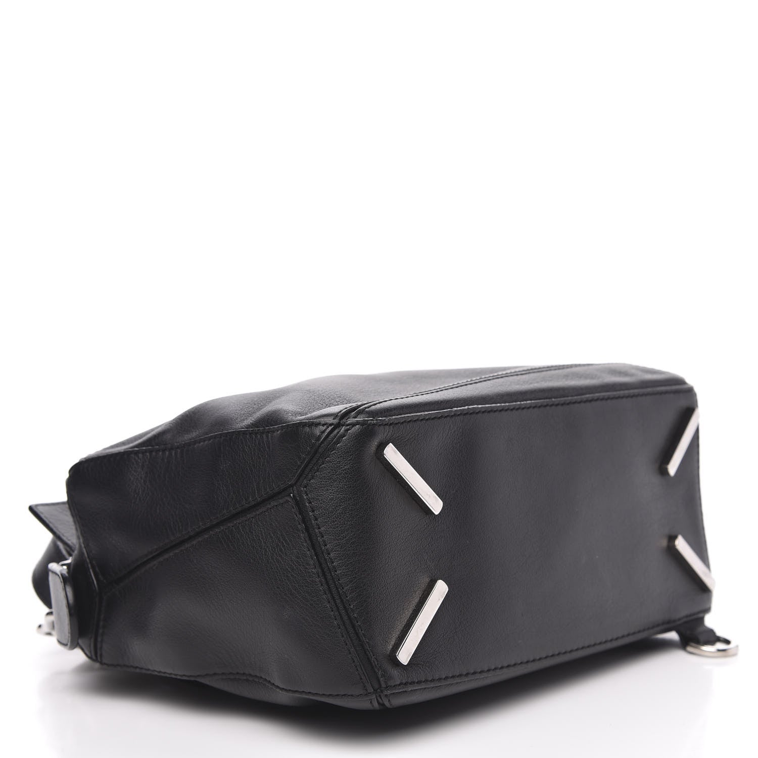 Loewe Calfskin Small Puzzle Bag Black 4 of 14