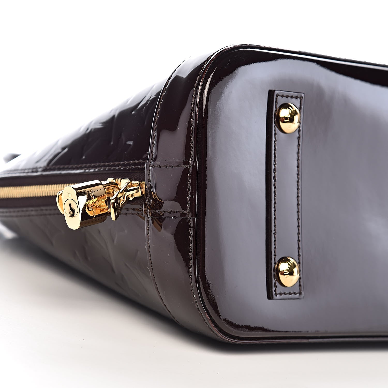 Louis Vuitton Vernis Alma PM Amarante 7 of 9