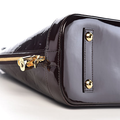 Louis Vuitton Vernis Alma PM Amarante 7 of 9