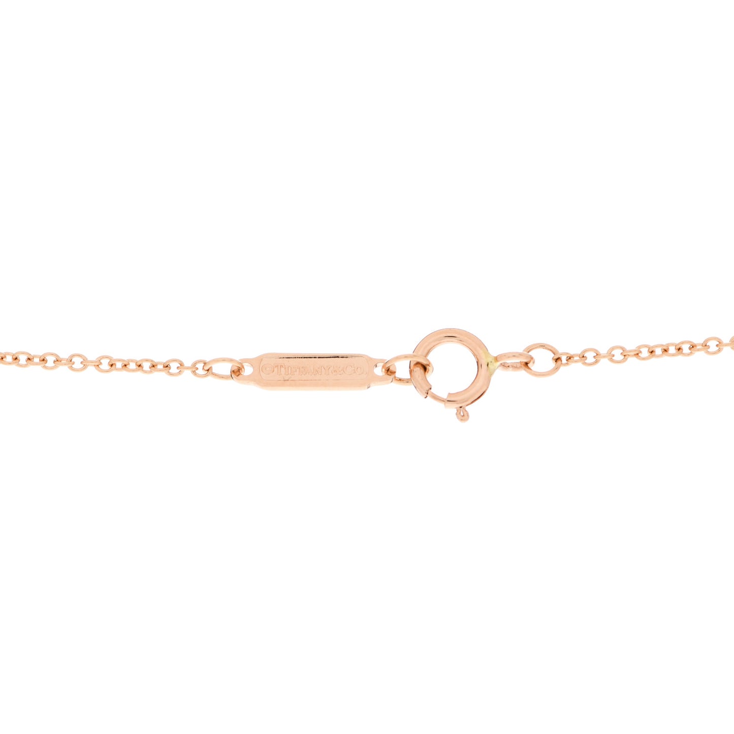 18K Rose Gold Diamond Small Atlas Open Pave Pendant Necklace