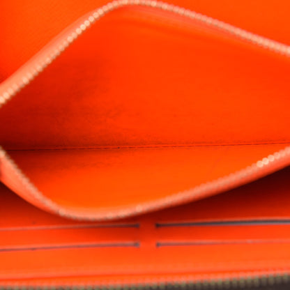 Louis Vuitton Monogram Graffiti Zippy Wallet Orange 14 of 14